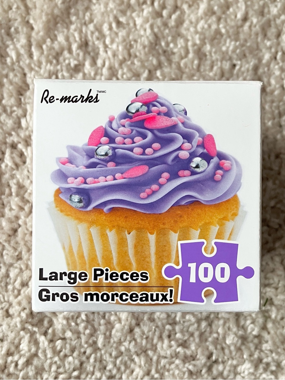 Re-Marks | 100 Piece Cupcake Puzzle
